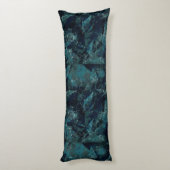 Coussins Longs Vert foncé simple (Dos (Vertical))
