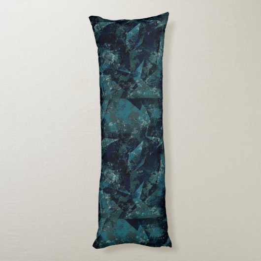 Coussins Longs Vert foncé simple (Dos (Vertical))