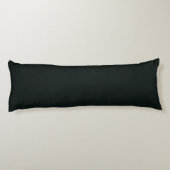Coussins Longs Vert foncé uni couleur solide (Dos)
