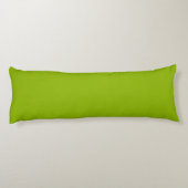 Coussins Longs Vert pomme (couleur solide) (Dos)