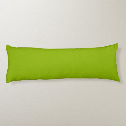 Coussins Longs Vert pomme (couleur solide) (Dos)