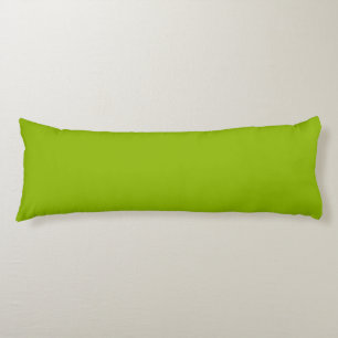 Coussins Longs Vert pomme (couleur solide)