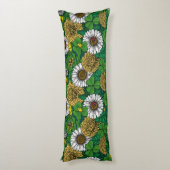 Coussins Longs Vert printemps (Dos (Vertical))