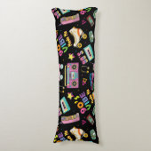 Coussins Longs Vibes Hip hop des années 90 Retro m'a rendu Motif (Devant (Vertical))