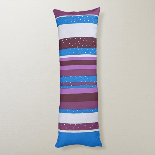 Coussins Longs Vibrant Striped Pattern Background (Dos (Vertical))