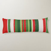 Coussins Longs Vibrant Striped Pattern Background (Dos)