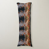 Coussins Longs Vibrant Veggie Explosion Art – Dynamic Boiling Pot (Devant (Vertical))