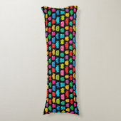 Coussins Longs Vidéo Monstres Geek Nerd Gamer Motif (Devant (Vertical))