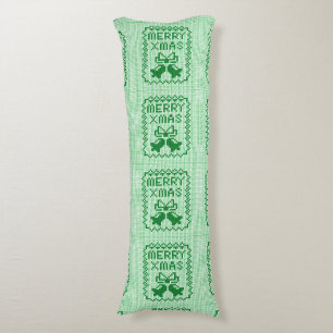Coussins Longs Vilain chandail motif sonneries cloches et Joyeux 