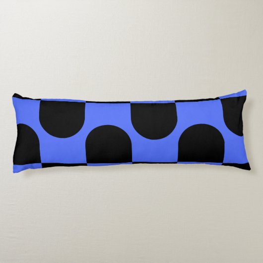 Coussins Longs Ville bleue (Dos)