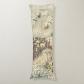 Coussins Longs Ville de Seattle et d'environs (Devant (Vertical))