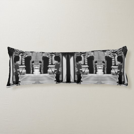 Coussins Longs Vintage Angleterre London sentry à Buckingham (Devant)