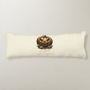 Coussins Longs Vintage heureux citrouille Halloween