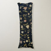 Coussins Longs Vintage Rustique Botanique Floral Motif (Devant (Vertical))