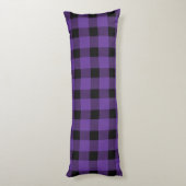 Coussins Longs Violet Buffalo Country Lumberjack Plaid (Dos (Vertical))