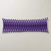Coussins Longs Violet Diamant Ombre (Dos)
