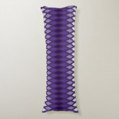 Coussins Longs Violet Diamant Ombre (Devant (Vertical))
