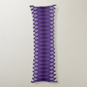 Coussins Longs Violet Diamant Ombre (Dos (Vertical))