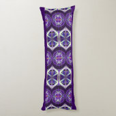 Coussins Longs Violet W3 (Dos (Vertical))