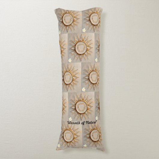 Coussins Longs "Vitalité solaire" (Devant (Vertical))