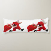 Coussins Longs Voici Le Père Noël Oreiller Corps (Devant)