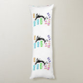 Coussins Longs Voile Et Voile Avec Un Oeil Infermé (Dos (Vertical))