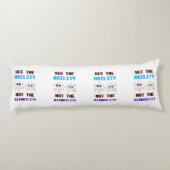 Coussins Longs Voir La Capacité Pas Le Handicap Spectre Autisme (Dos)