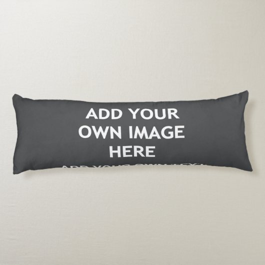 Coussins Longs Votre couleur arrière - plan, votre image, votre p (Dos)