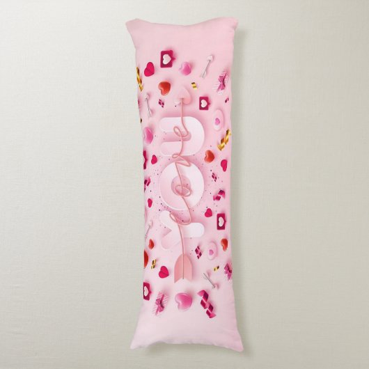 Coussins Longs Vous aimez (Devant (Vertical))