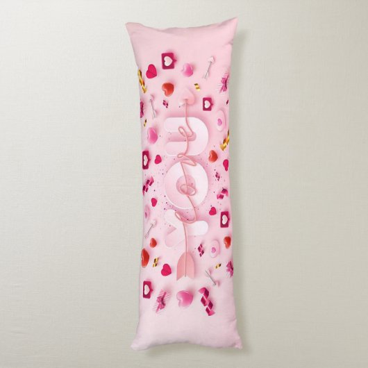 Coussins Longs Vous aimez (Dos (Vertical))