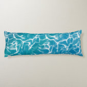 Coussins Longs Water bleu (Dos)