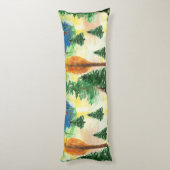 Coussins Longs Watercolor (Dos (Vertical))
