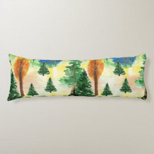 Coussins Longs Watercolor
