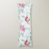 Coussins Longs watercolor peony (Dos (Vertical))
