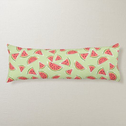 Coussins Longs Watermelon Green Multi (Devant)