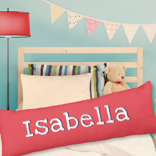 Coussins Longs Watermelon Rouge Personnalisé Simple tendance mode