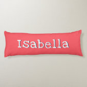 Coussins Longs Watermelon Rouge Personnalisé Simple tendance mode (Dos)