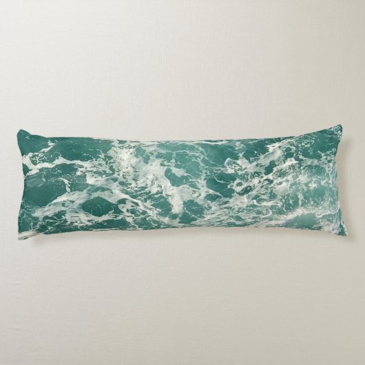 Coussins Longs Waves Blue Green (Dos)