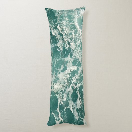 Coussins Longs Waves Blue Green (Dos (Vertical))