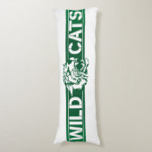 Coussins Longs Wayland Union Wildcats #8 (Devant (Vertical))