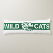 Coussins Longs Wayland Union Wildcats #8 (Devant)