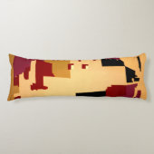 Coussins Longs Western Southwest Pueblo WPA National (Devant)