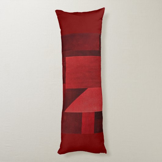 Coussins Longs Whispers of Red Flowers (Dos (Vertical))