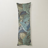 Coussins Longs William Morris Acanthus Sage Fleur Floral Botaniqu (Dos (Vertical))