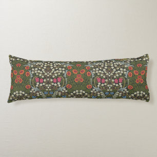 Coussins Longs William Morris Blackthorn Garden Flower Classique