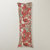 Coussins Longs William Morris Fleur d'antiquité aux algues Vert r (Devant (Vertical))