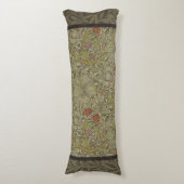 Coussins Longs William Morris Floral Lys willow art design (Devant (Vertical))