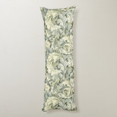 Coussins Longs William Morris, Flore, Arts et Artisanat coulent (Dos (Vertical))