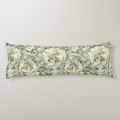 Coussins Longs William Morris, Flore, Arts et Artisanat coulent (Dos)