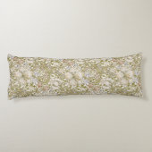 Coussins Longs William Morris Jardin Fleur de Lys Classique (Dos)